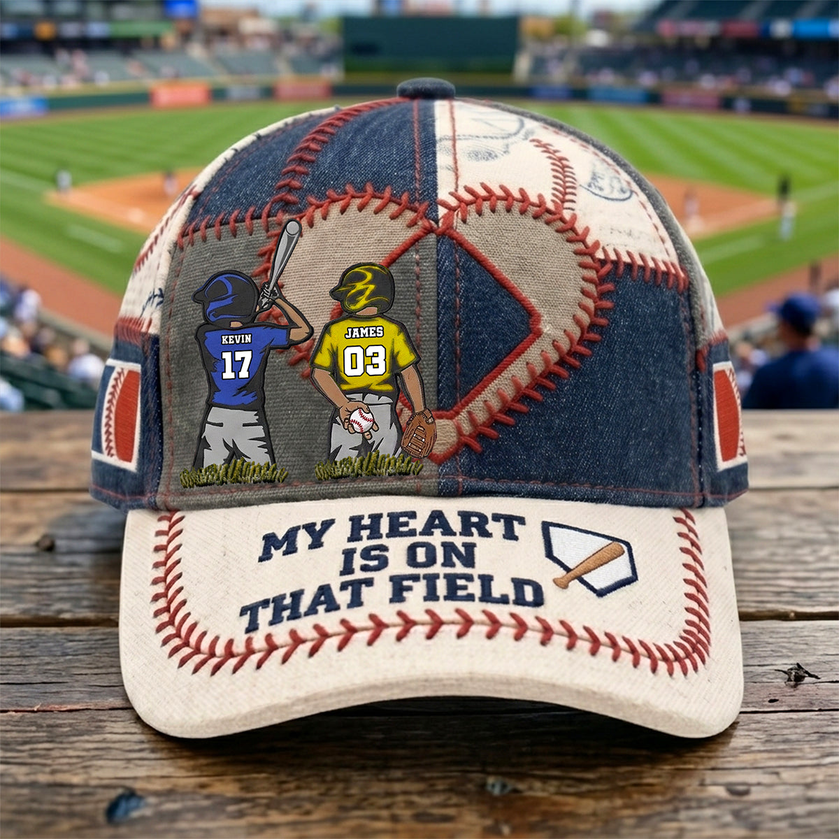 Passionate Baseball Dad Classic Cap - Personalized Gifts For Baseball Parents 01QHTA160426 - Caps - GoDuckee