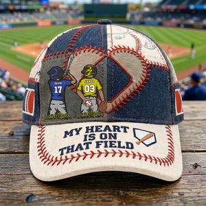 Passionate Baseball Dad Classic Cap - Personalized Gifts For Baseball Parents 01QHTA160426 - Caps - GoDuckee