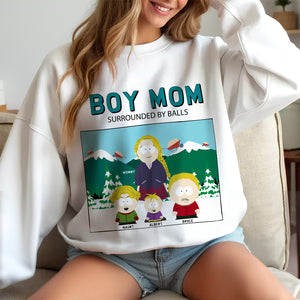 Mom Of Boys Shirt - Personalized Gifts For Mother 04QHLU030425HG - Shirts - GoDuckee