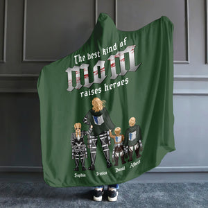 Personalized Gifts For Mom Wearable Blanket Hoodie The Best Kind Of Mom 04acqn200324hh - Blankets - GoDuckee