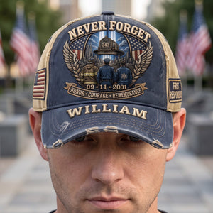9/11 Memorial Personalized Classic Cap – Honor The Fallen, Never Forget 04tyqn310726