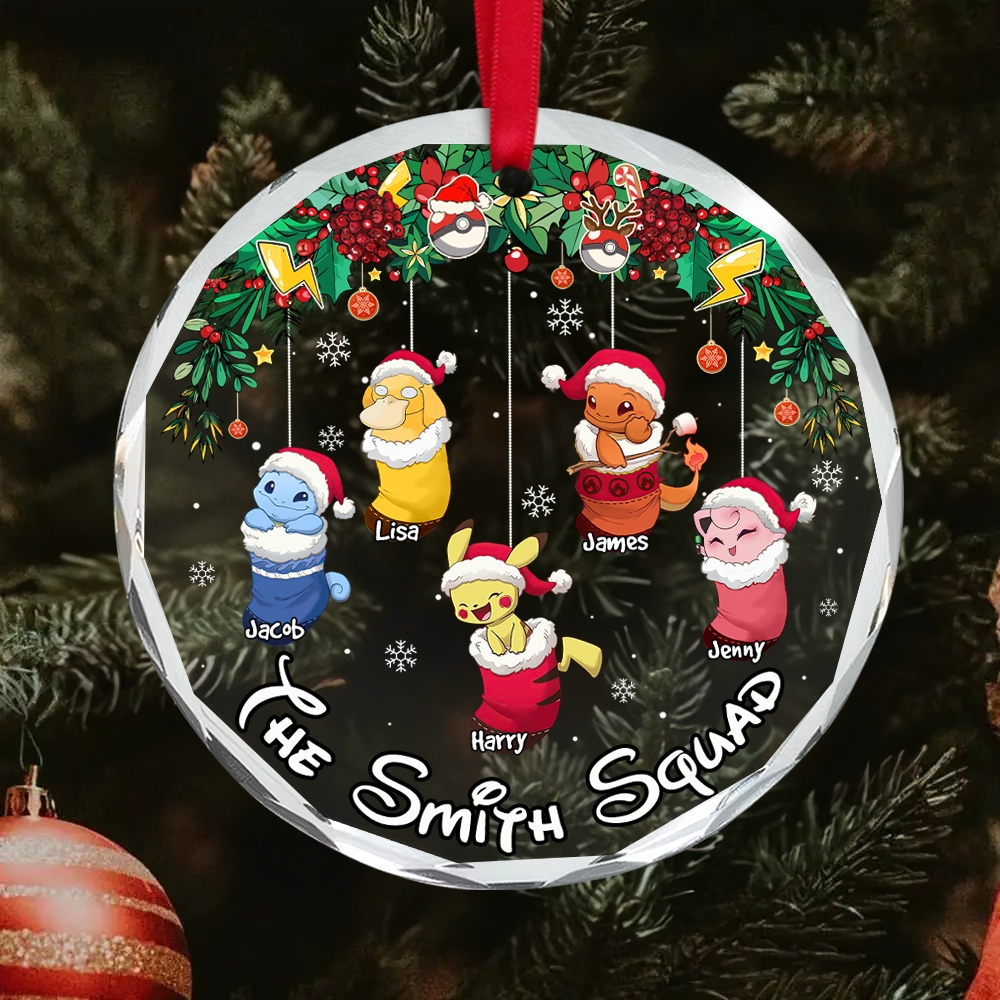 Personalized Gifts For Family Christmas Ornament 04acpu071024 - Ornament - GoDuckee