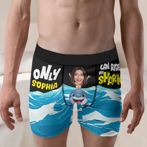 Personalized Custom Photo Gift For Him Men's Boxer 03TOLU181224 - Boxer Briefs - GoDuckee