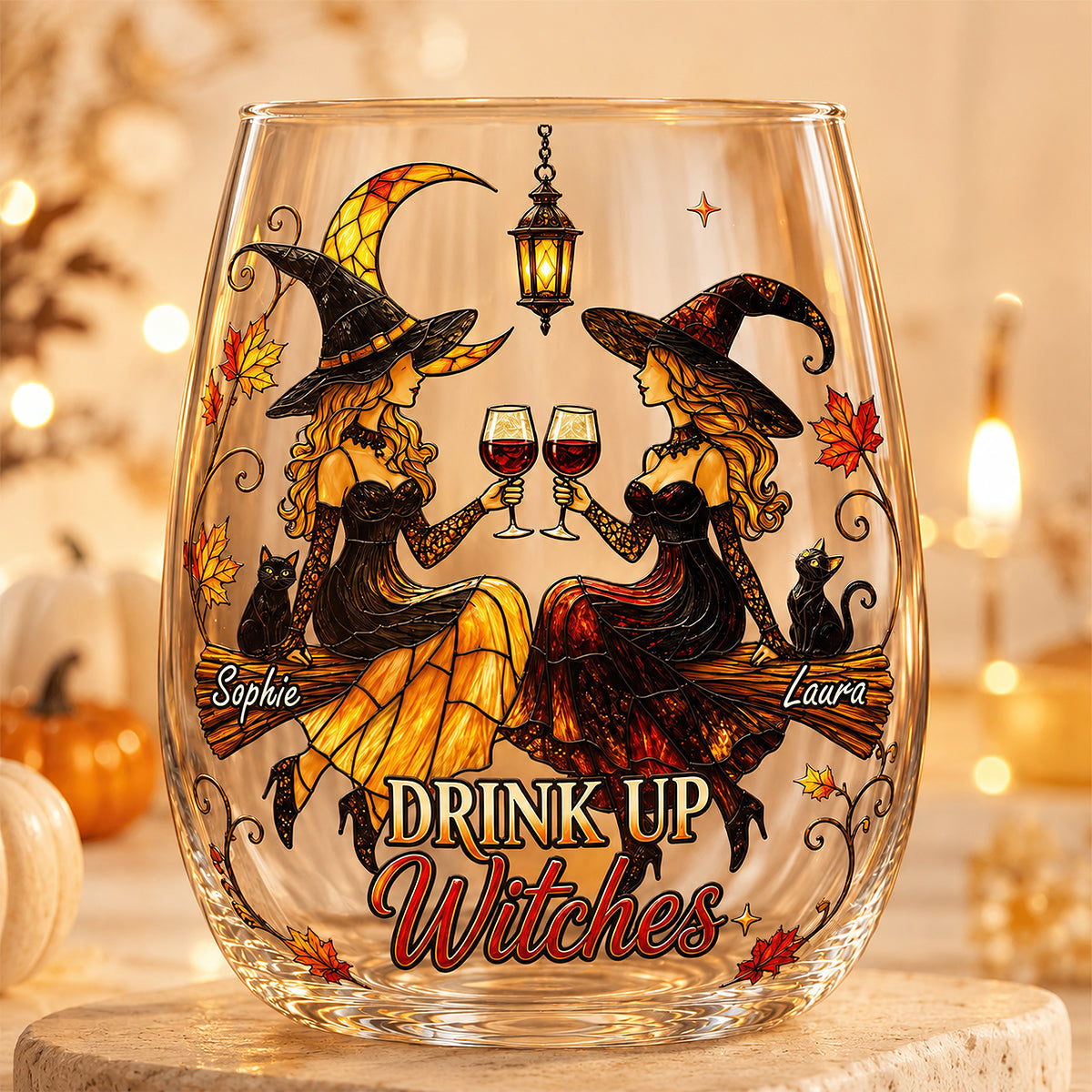 Besties Witch Glass Egg Cup - Personalized Gifts For Best Friends 05hudt310726 - Glass Egg Cup - GoDuckee