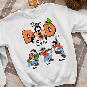 Personalized Gifts For Dad Shirt Best Dad Ever 03NATN230124 Father's Day Gifts - 2D Shirts - GoDuckee