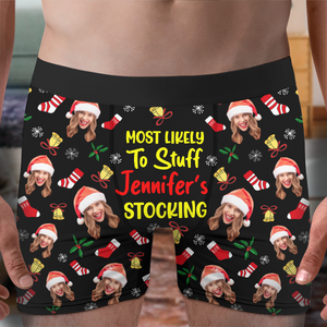 Custom Photo Gifts For Christmas Men's Boxers and Women's Brief 01xqpu120924 - Boxer Briefs - GoDuckee