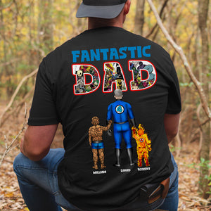 Personalized Gifts For Dad Shirt Fantastic Dad 04QHDT010224PA - 2D Shirts - GoDuckee