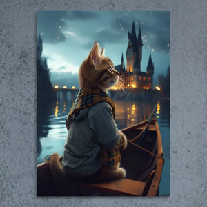 Gifts For Cat Lover Canvas Poster 04acxx250824 Enchanting Wizard Cat - Poster & Canvas - GoDuckee