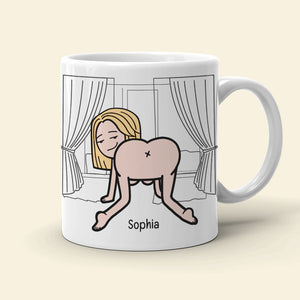 I Hope Your Day Is As Nice As My Butt-Personalized Coffee Mug-Gift For Couple- Funny Couple Mug - Coffee Mug - GoDuckee