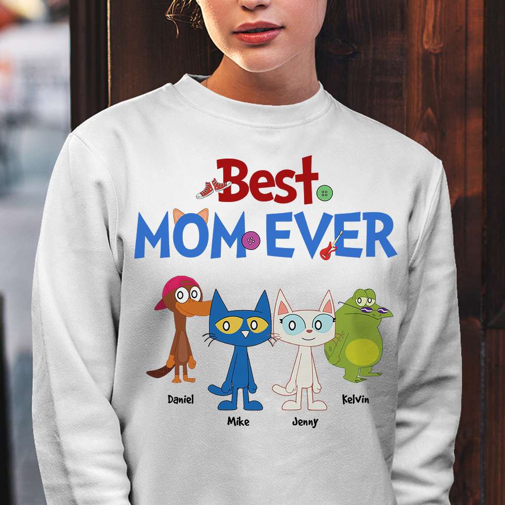 Personalized Gift For Mom Shirt Best Mom Ever 02NAHN150124 - Shirts - GoDuckee