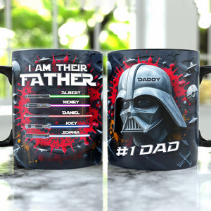 Personalized Gifts For Dad Coffee Mug - I Am Their Father 02HULU090425 - Coffee Mug - GoDuckee