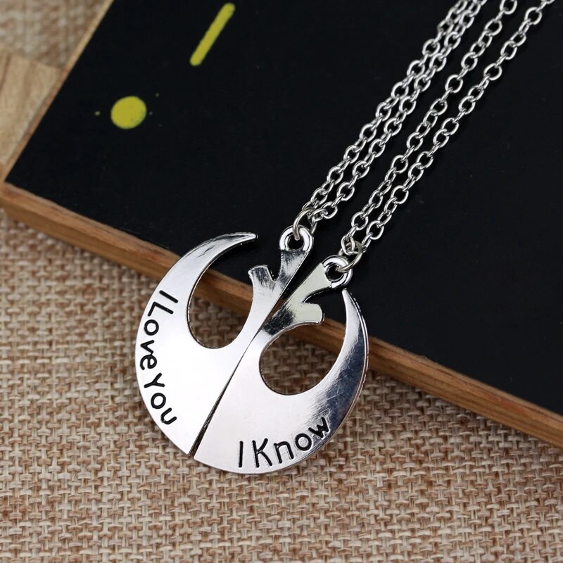 I Love you, I know, Personalized Couple Necklace Fashion Jewelry, Happy Couple Gifts - Jewelry - GoDuckee