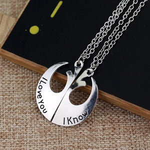 I Love you, I know, Personalized Couple Necklace Fashion Jewelry, Happy Couple Gifts - Jewelry - GoDuckee