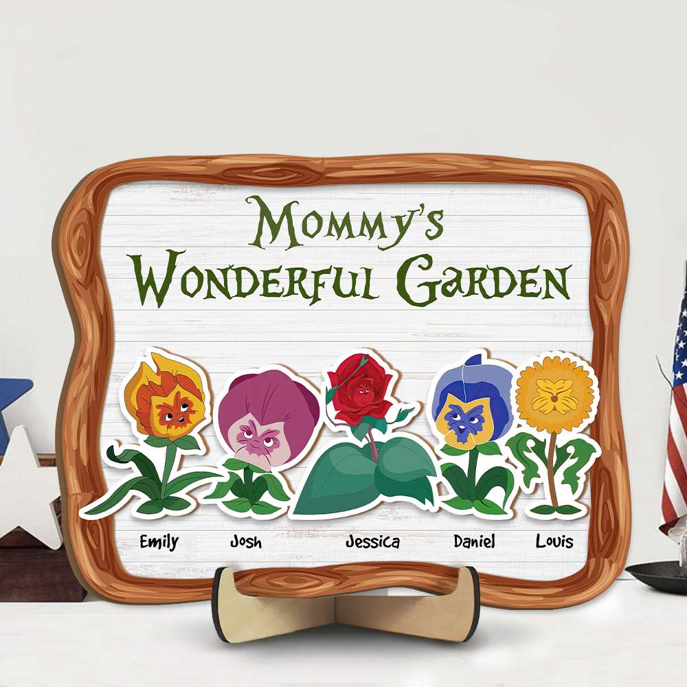 Personalized Gifts For Mom Wood Sign 05HTHN200324 Mother's Day - Wood Signs - GoDuckee