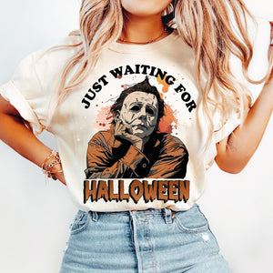 Gifts For Fan Shirt 22acxx050824 Waiting For Halloween - Shirts - GoDuckee