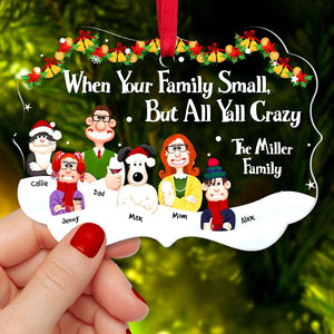 Personalized Gifts For Family Christmas Ornament 02KADT141124PA - Ornament - GoDuckee