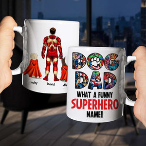 Dog Dad Personalized Coffee Mug 07DNHN240423TM - Coffee Mug - GoDuckee