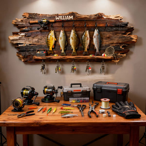 Fishing Lover Acrylic Key Hanger - Personalized Gifts For Fishing Lover Key Hanger 06KILU140126 - Key Hanger - GoDuckee