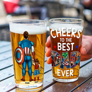 Personalized Gifts For Dad Beer Glass 03qhqn200524pa Father's Day Gift - Drinkware - GoDuckee