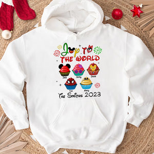Joy To The World, Personalized 02TOTN021123QN Shirt, Christmas Gift For Family - Shirts - GoDuckee