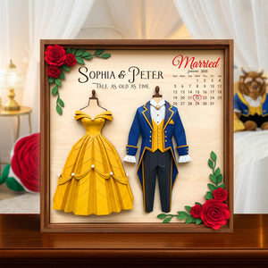 Dressed For Forever Acrylic Plaque - Personalized Married Gifts For Couple 02NALU240625 - Shaped Plaques - GoDuckee