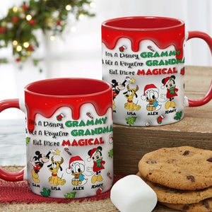 Personalized Gifts For Grandma Accent Mug Christmas 01XQMH160924 - Coffee Mug - GoDuckee