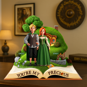 Couple Acrylic Plaque - Personalized Gifts For Couple 03NAPU250625 - Shaped Plaques - GoDuckee