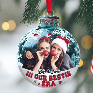 Custom Photo Gifts For Friends Christmas Ornament 01tgtn170924 Bestie Era - Ornament - GoDuckee