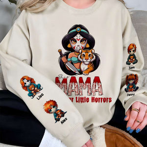 Personalized Gifts For Mom Sweatshirt Halloween 01XQMH130924 - AOP Products - GoDuckee