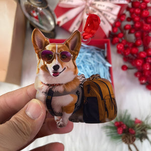 Custom Photo Gifts for Dog Lovers Ornament 10acvp140924 - Ornament - GoDuckee