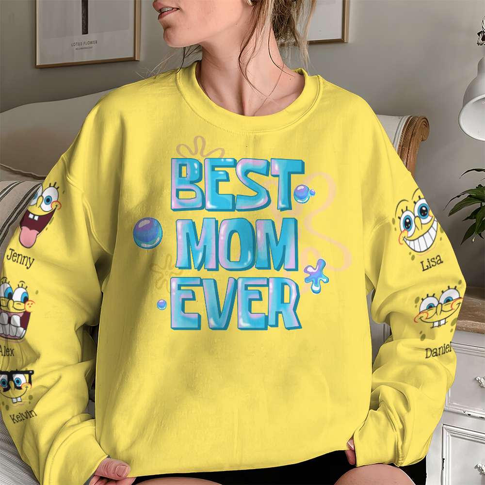 Personalized Gift For Mom Shirt Best Mom Ever 04NAHN200124 - 3D Shirts - GoDuckee