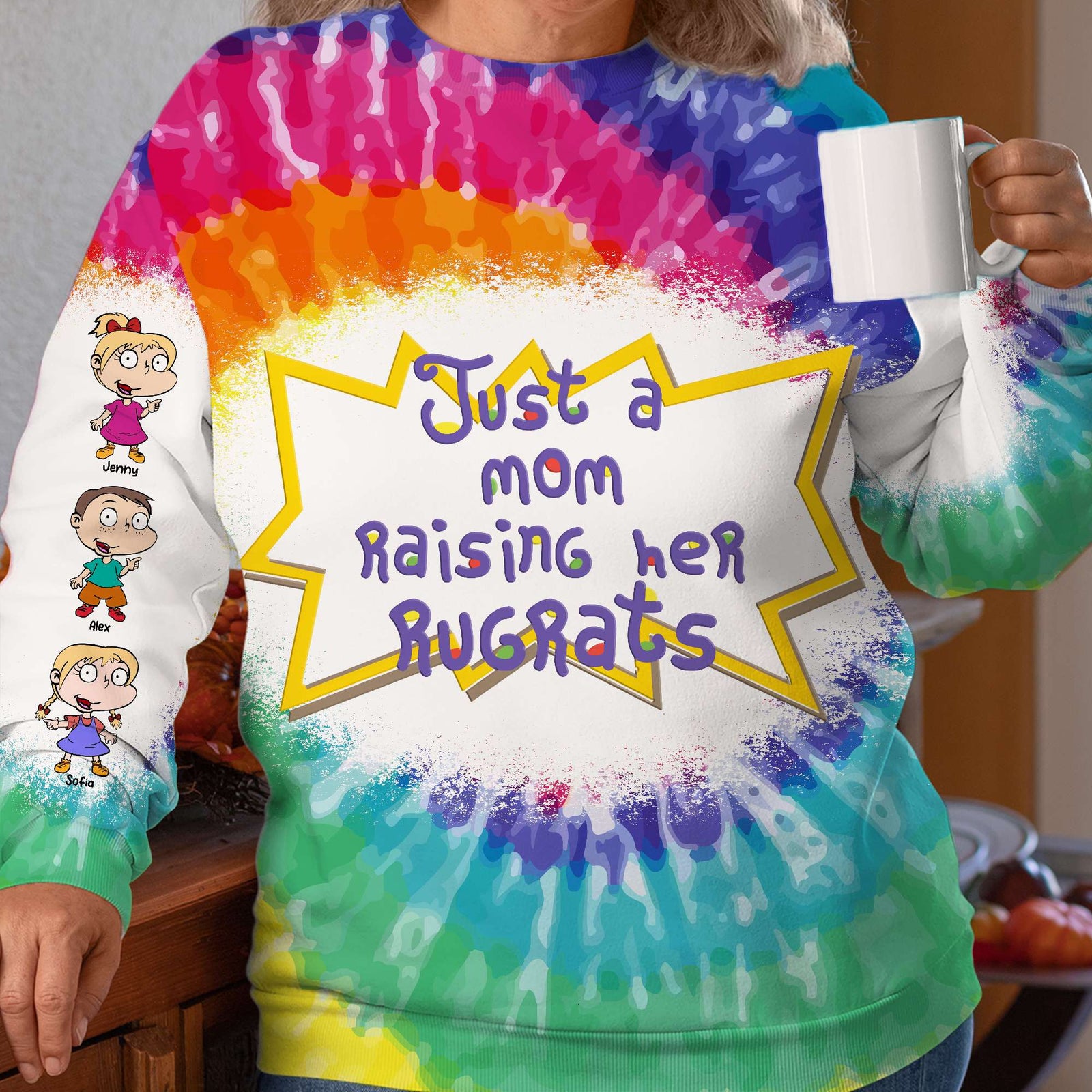 Personalized Gifts For Mom Shirt Just A Mom 03NAMH110325HH - AOP Products - GoDuckee