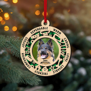 Personalized Ornaments For Dog Lovers, TT, The Perfect Christmas Gifts And Tree Decorations - Ornament - GoDuckee