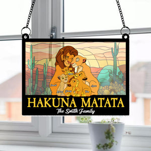 Personalized Gifts For Family Suncatcher Ornament 01katn070824hg - Ornament - GoDuckee