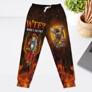 Custom Alphabet Letter Gifts For Firefighters Sweatpants 06xqqn140225hh - Shorts and Pants - GoDuckee