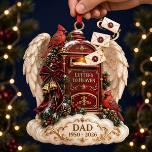 Heaven Christmas Ornament - Personalized Gifts For Christmas 04todt101026 - Ornament - GoDuckee