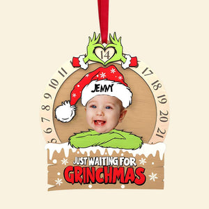 Custom Photo Gifts For Kids Wood Layered Countdown Ornament 02TGMH051024