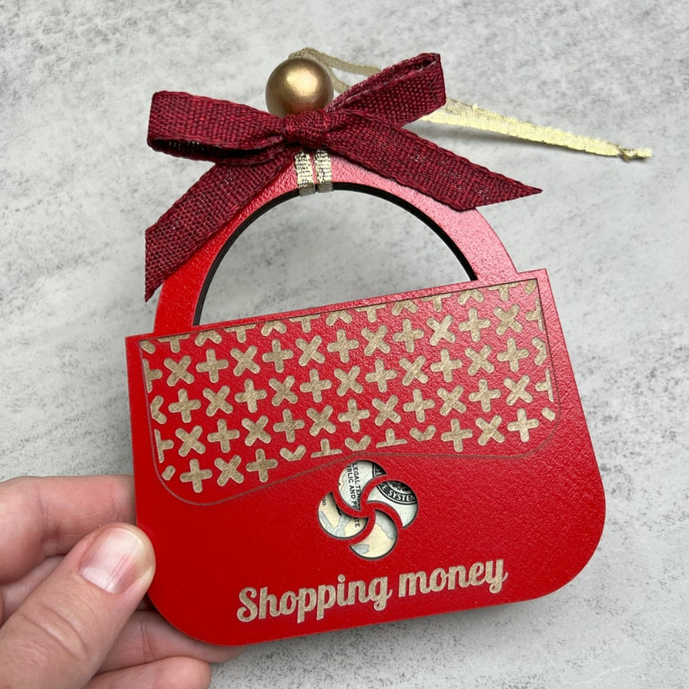 Money Holder Christmas Wooden Ornament 51acxx280824 - Ornament - GoDuckee