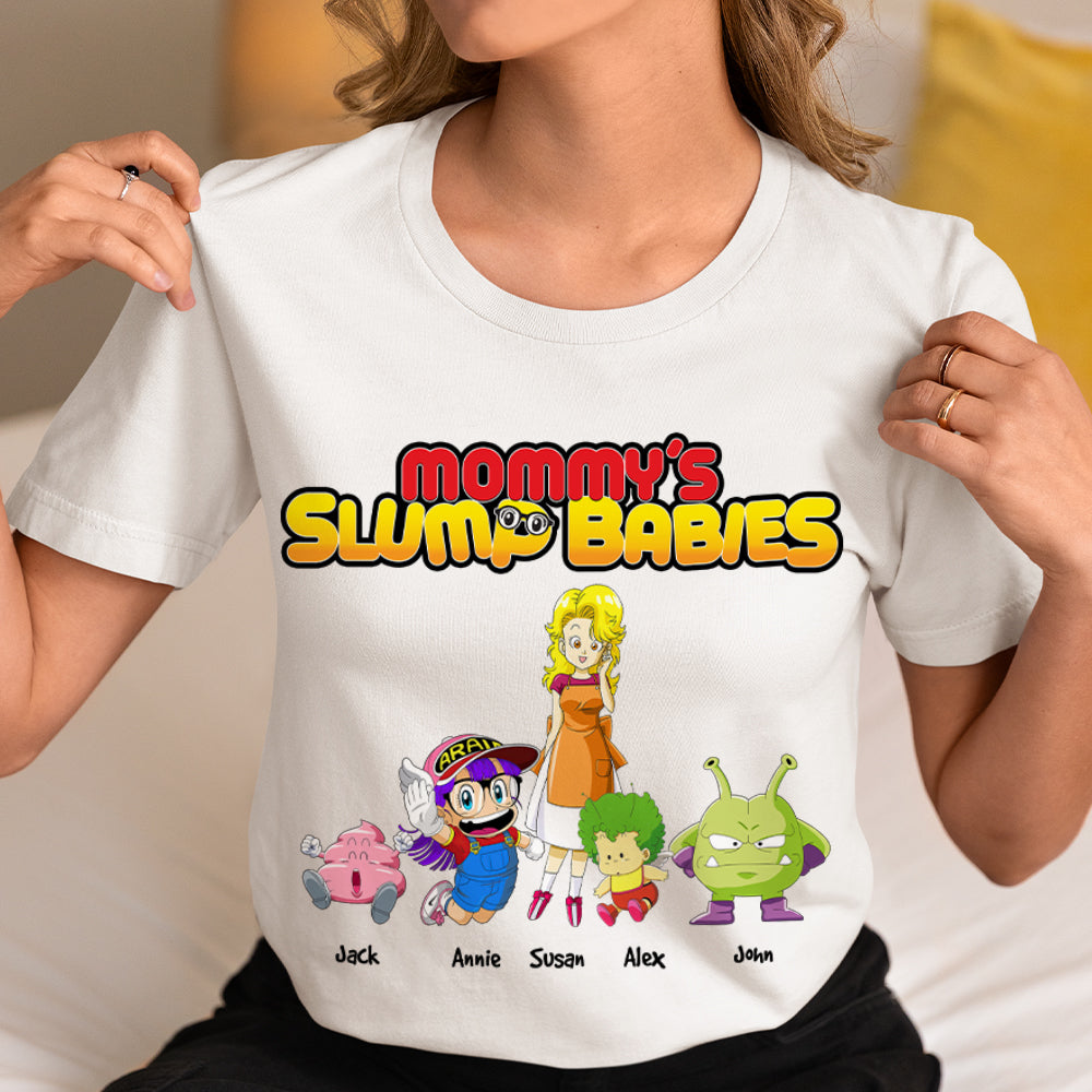 Personalized Gifts For Mom Shirt Mommy's Slump Babies 05KAHN140324 - 2D Shirts - GoDuckee