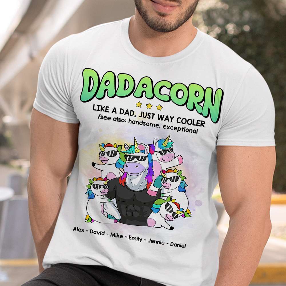 Handsome Dadacorn 03dnhn080623 Personalized Shirt - Shirts - GoDuckee
