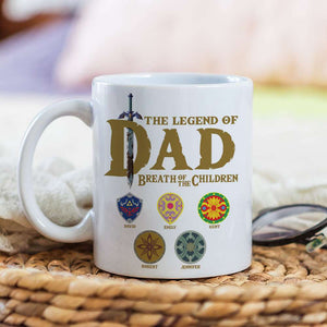 The Best Dad 06naqn110523-tt Personalized Coffee Mug - Coffee Mug - GoDuckee