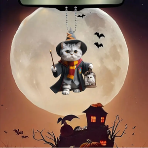 Magic Cat Ornament Halloween Gifts For Cat Lover 01acxx250824 - Ornament - GoDuckee