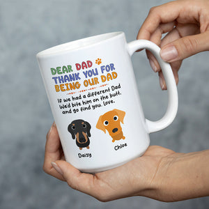 Personalized Gifts For Dog Mom Coffee Mug 05HUPU260124 Mother's Day - Coffee Mugs - GoDuckee