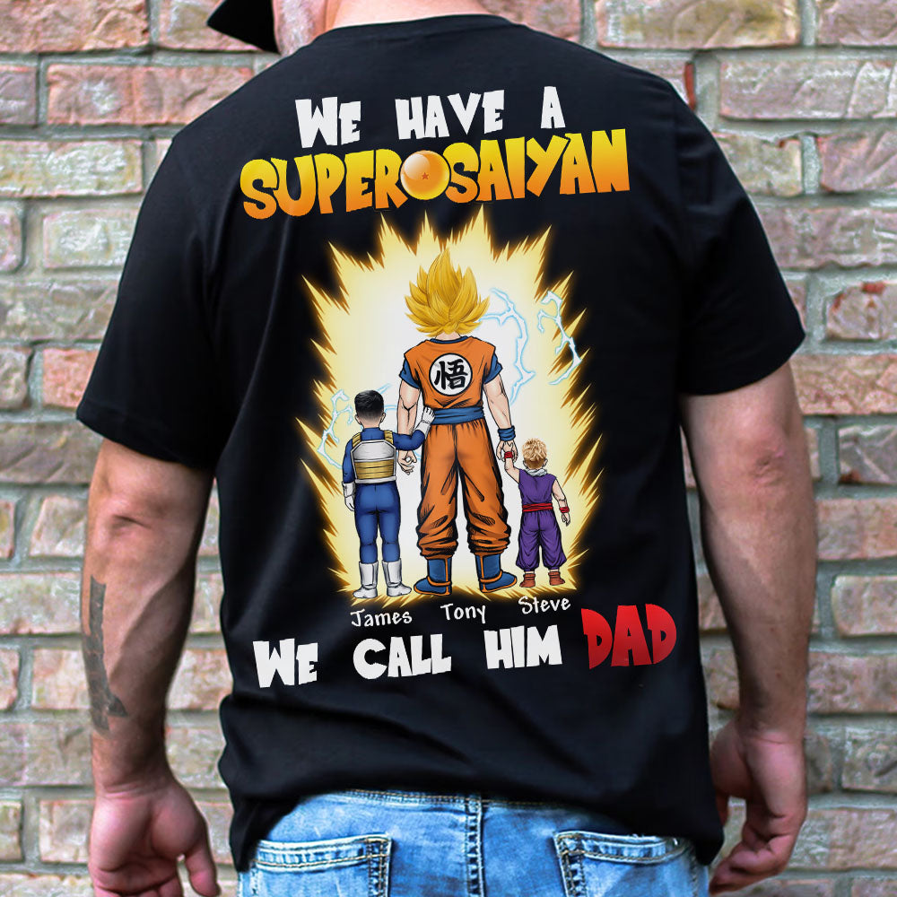 We Call Him Dad-02htpo050623hh Personalized Shirt - Shirts - GoDuckee