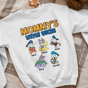 Personalized Gifts For Mom Shirt Mommy's Little Ducks 051katn280324 - 2D Shirts - GoDuckee
