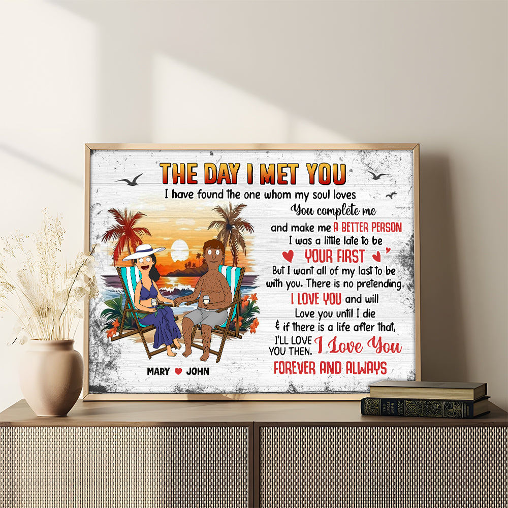 Personalized Gifts For Couple Canvas Print 04xqtn100225pa - Poster & Canvas - GoDuckee