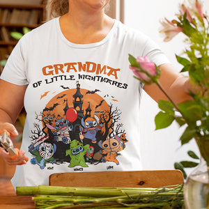 Personalized Gifts For Grandma Shirt, Horror Dog Halloween 01napu200724 - Shirts - GoDuckee