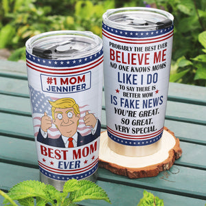 Personalized Gifts For Mom Tumbler, Terrific Mom 03qhqn210225hg - Tumbler Cup - GoDuckee