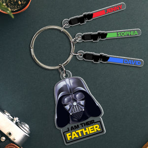 Personalized Gifts For Dad Keychain 04natn020424 Father's Day - Keychains - GoDuckee