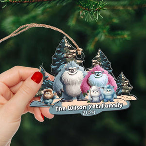 Personalized Gift For Family Christmas Ornament 02KALU101024 - Ornament - GoDuckee